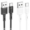 Kabel USB A do USB C Hoco 3A 1 m X83 czarny
